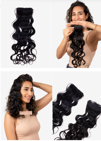 Invisible Push Up Patch - Curly