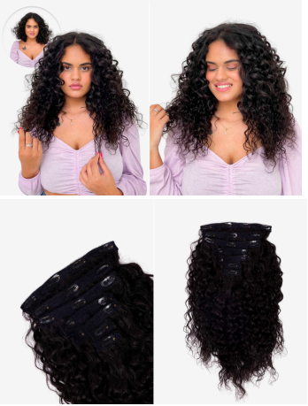 Clip-in Extensions - Curly