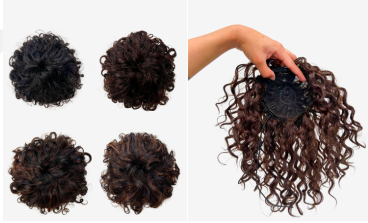 Curly Silk Hair Topper